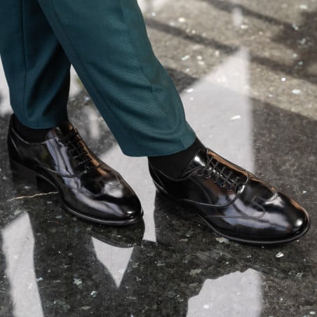 Elegante Herrenschuhe 964 schwarz Florantic