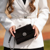 Damentasche Schultertasche 013g 01 schwarz Antilope lifestyle