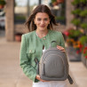 Damenrucksack 300g grau Elefant