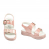 Kleinkindersandalen 81c Puderfarbe