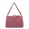 Damentasche Schultertasche 003g Himbeerrosa