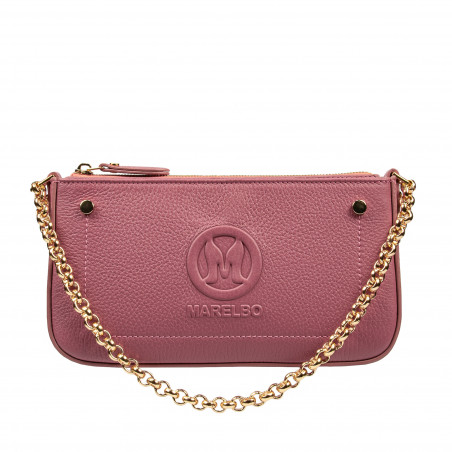 Umhängetasche Damen 024g biz rosa Himbeere