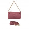 Umhängetasche Damen 024g biz rosa Himbeere