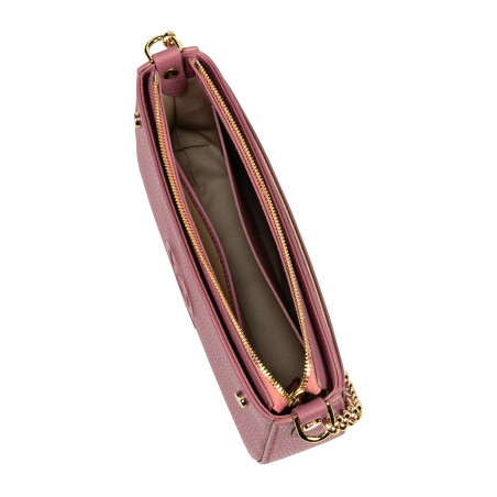 Umhängetasche Damen 024g biz rosa Himbeere