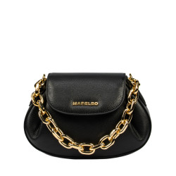 Damentasche Schultertasche 027g schwarz