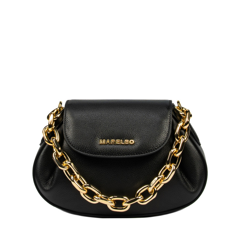 Damentasche Schultertasche 027g schwarz