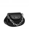 Damentasche Schultertasche 027g 01 schwarz