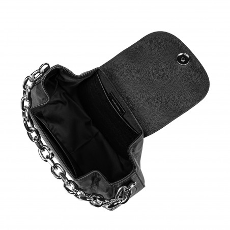 Damentasche Schultertasche 027g 01 schwarz