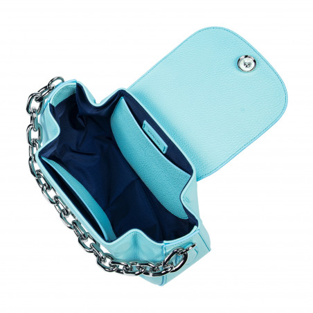 Damentasche Schultertasche 027g 01 Hellblau