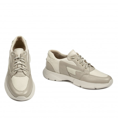Herren-Sportschuhe 966 beige kombiniert