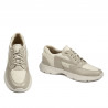 Herren-Sportschuhe 966 beige kombiniert