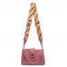 Damentasche Schultertasche 003g Himbeerrosa