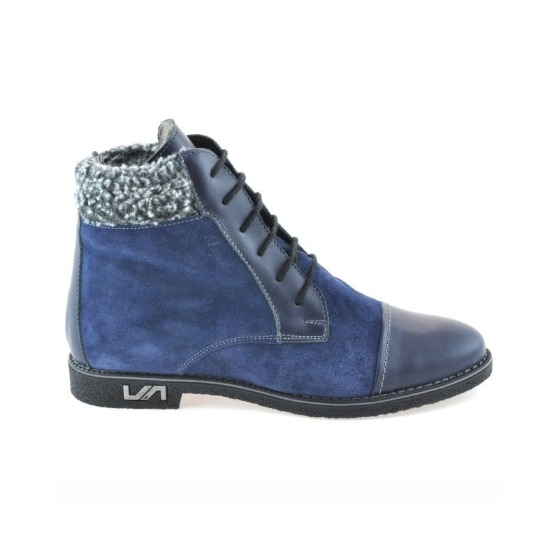 Damenstiefel 3281 Indigo kombiniert