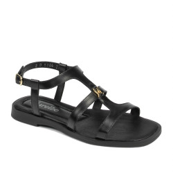 Damensandalen 5104 schwarz