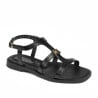 Damensandalen 5104 schwarz