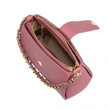 Damentasche Schultertasche 003g Himbeerrosa