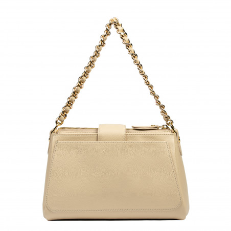 Damentasche Schultertasche 003g beige