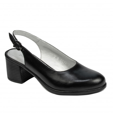 Damensandalen 6075 schwarz