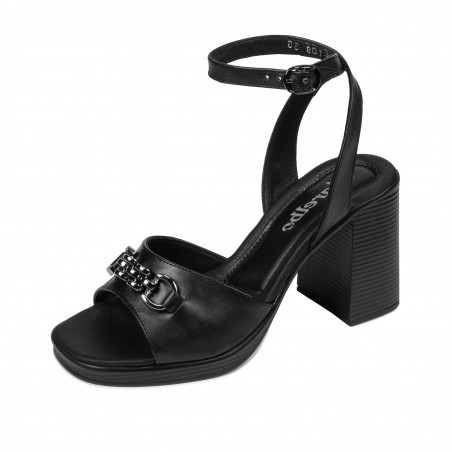 Damen Sandalen 5109 schwarz