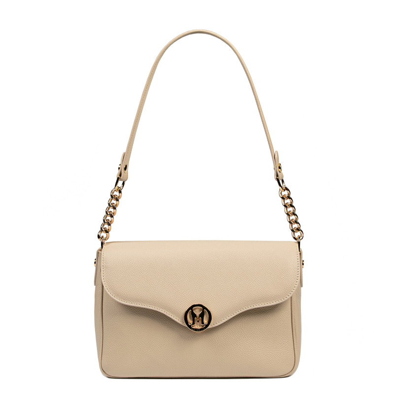 Damentasche Schultertasche 015g beige