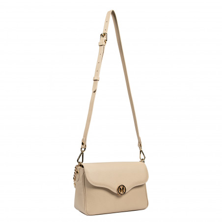 Damentasche Schultertasche 015g beige