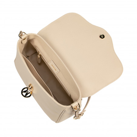 Damentasche Schultertasche 015g beige