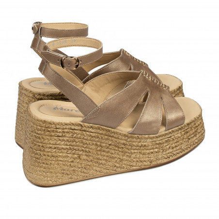 Damensandalen 5108 kupferfarben