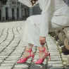 Damensandalen 1329 rosa lifestyle