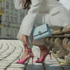 Damensandalen 1329 rosa lifestyle