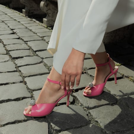 Damensandalen 1329 rosa lifestyle