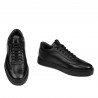 Jugendsportschuhe 8002 schwarz
