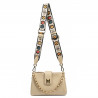 Damentasche Schultertasche 003g beige