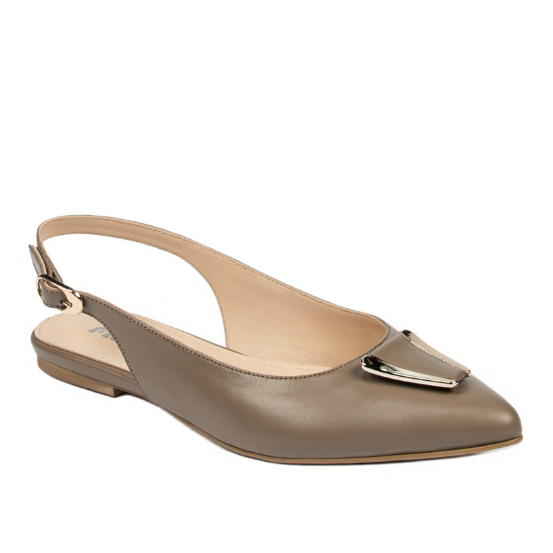 Damen-Ballerinas 1333 Cappuccino