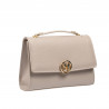 Damentasche Schultertasche 013g Beige Kaviar