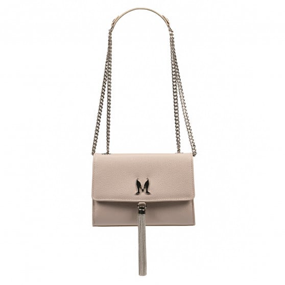 Damentasche zum Umhängen 009g 01 Beige Kaviar
