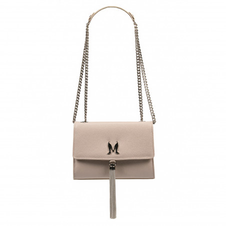 Damentasche zum Umhängen 009g 01 Beige Kaviar