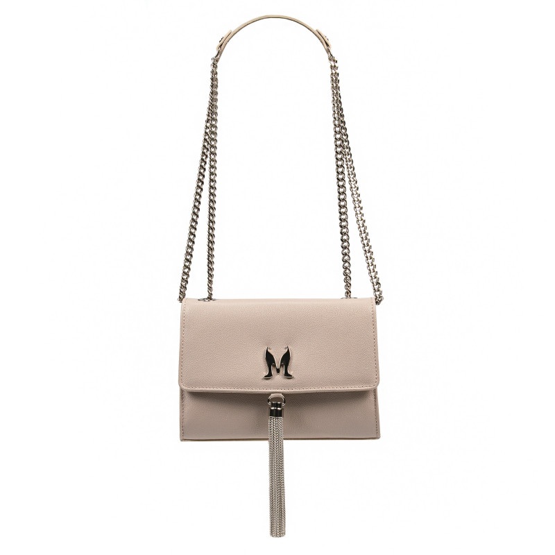 Damentasche zum Umhängen 009g 01 Beige Kaviar