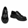 Elegante Herrenschuhe 972 schwarz florantic kombiniert