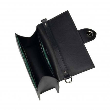 Damentasche Schultertasche 028g 01 schwarz
