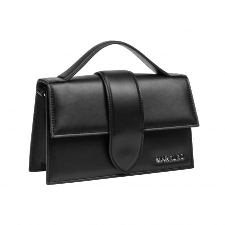 Damentasche Schultertasche 028g 01 schwarz
