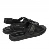 Herrensandalen 362 Schwarz