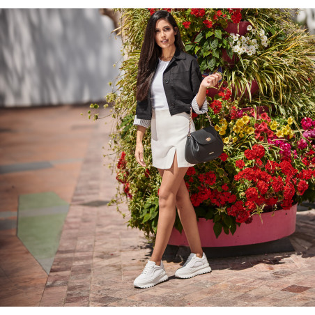 Damen-Sportschuhe 6074 weiß kombiniert lifestyle