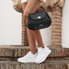 Damentasche Schultertasche 026g Biz Schwarz lifestyle