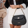 Damentasche Schultertasche 026g Biz Schwarz lifestyle