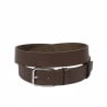 Herren Gürtel 70b gepresst braun