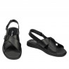 Herrensandalen 362 Schwarz