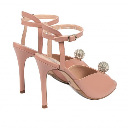 Damensandalen 1308 Pfirsich