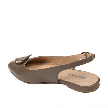 Damen-Ballerinas 1333 Cappuccino