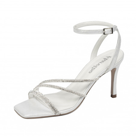 Damensandalen 1337 silber