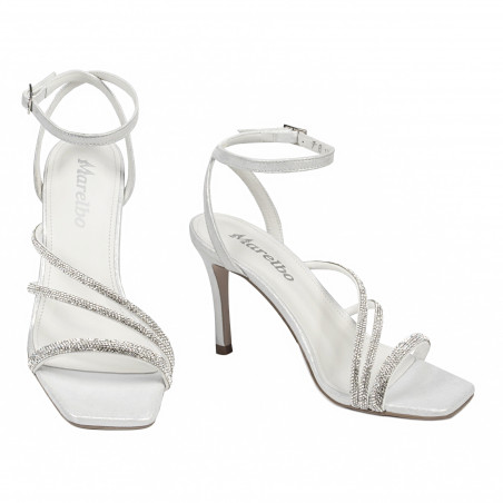 Damensandalen 1337 silber